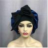 China Adults Sleeping Hair Bonnets 64 Inches Long Satin Sleep Turban factory
