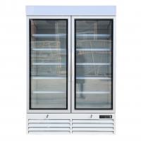 Quality Plug-In Frost Free Commercial Beverage Refrigerator Glass Door With R290 for sale