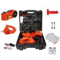 China Multi-functional electric-hydraulic jack with wrench  and lithium battery  tool set for sale