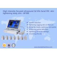 China High Intensity Focused Ultrasound HIFU Ultrasound Machine / HIFU Body Slimming Machine factory