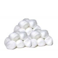 China 100% Cotton Absorbent Medical Cotton Balls Disposable Sterile Gauze Balls With X-Ray for sale