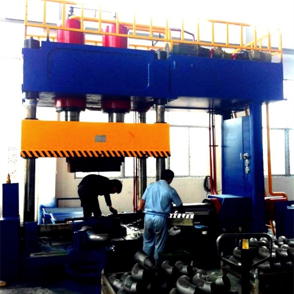 Quality CE Approved Hydraulic Forming Machine , Cold Forming Elbow Beveling Machine for sale