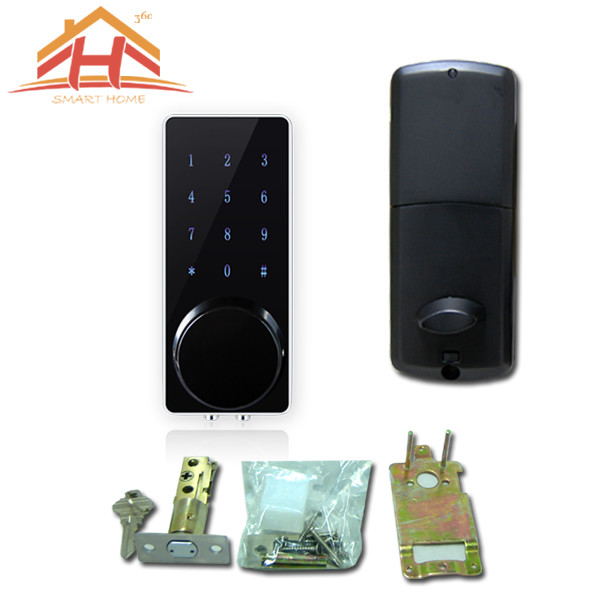 Quality Customized High Standard Bluetooth Smart Door Lock With Wireless Touch Screen for sale