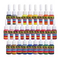 China 28 Basic Colors Tattoo Ink Set 5ml/bottle Professional Permanent Tattoo Ink Set 100% Safe Material factory
