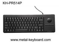 China USB / PS/2 Interface Plastic Industrial Computer Keyboard with FCC, BSMI Certification factory
