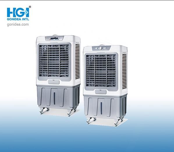 China Compact 90L Water Evaporative Cooling Air Cooler Floor Standing factory