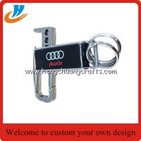 China Leather key chain bottle opener,metal bottle opener with antique brass plated factory