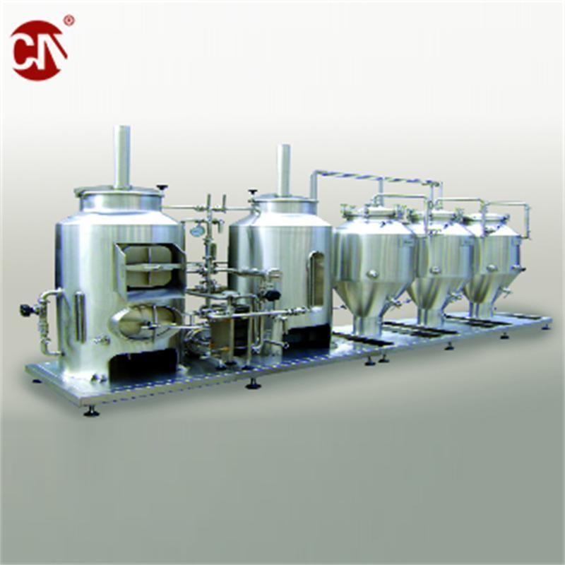 China 4000lph Capacity Beer Processing Brewing Machine for Wheat Malt Barley Grain Craft Beer factory