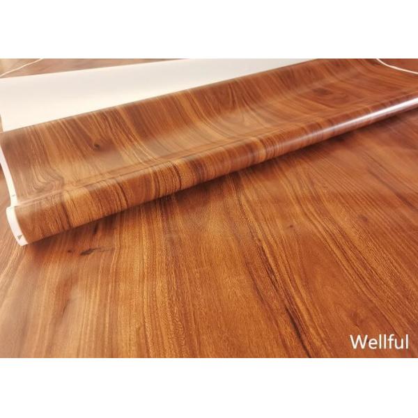 Quality 1300mm PVC Printing Film Wood Designs Decorative SGS CE for sale