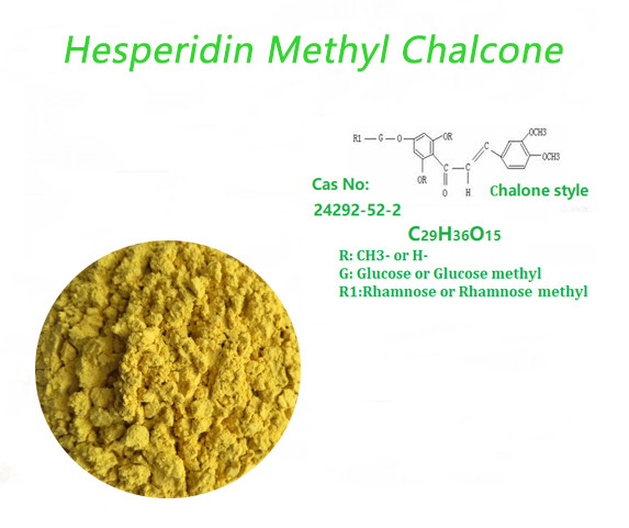 Quality Citrus Sinensis Extract Hesperidin Methyl Chalcone Yellow Powder 98% UV for sale