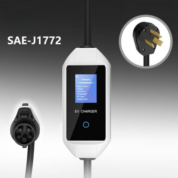 Quality Adjustable Current PC AC EV Chargers Overcurrent Protection for sale