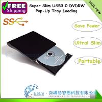 China Wholesale USB 3.0 Tray loading Super Slim Portable External DVDRW /CD-RW Burner Drive factory