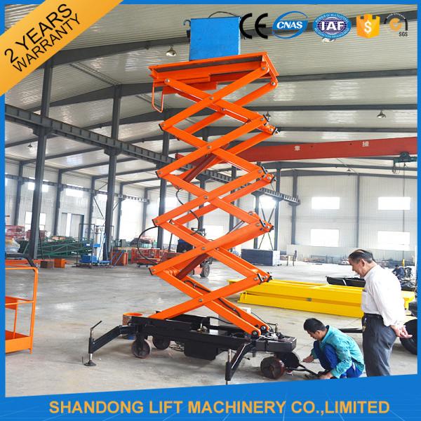 Quality 300kgs 6m Hydraulic Aerial Work Mobile Platform Lift for Street Light Maintenance for sale