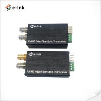 Quality Fiber video Converter Mini 3G SDI to optical Fiber Converter with Tally or RS485 for sale