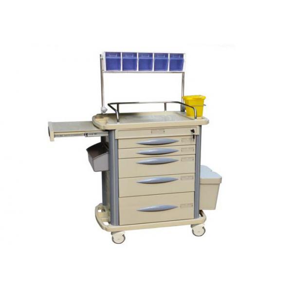 Quality ABS Anesthesia Medical Trolley Nursing Cart Utility Hospital Trolley With IV Pole Optional (ALS-MT103B)) for sale