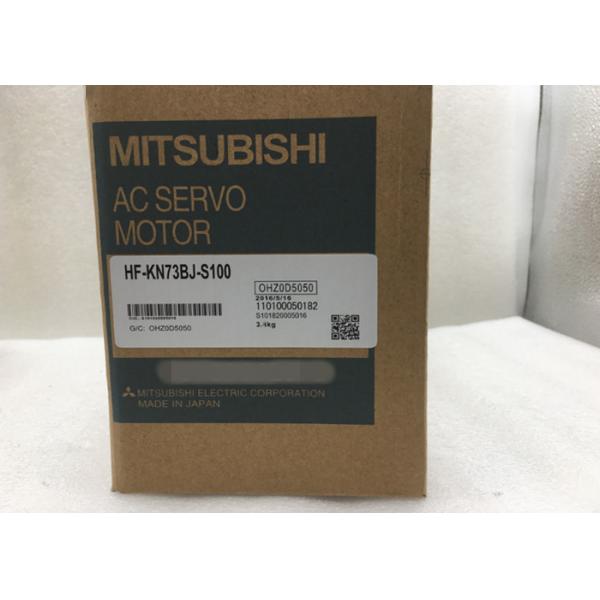 Quality CE 0.75kw 14A 3000r/ Min MITSUBISHI Servo Motor HF-KN73J-S100 for sale