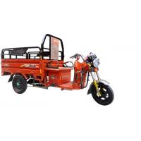 Quality Adult cargo electric tricycle Three Wheel Motorcycle Chinese 3 Wheeler Orange for sale