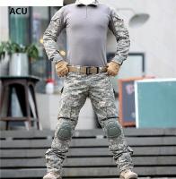 China Outdoor US Army Camouflage Military Combat Shirt Multicam Uniform ACU Tactical Clothes factory
