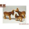 China hot new product for 2018 eco friendly Carved Wood Toy for Children Rolling Massager Donkey made in China factory