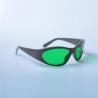 China Sports Type 635nm Red Laser Safety Glasses With Grey Frame 55 factory