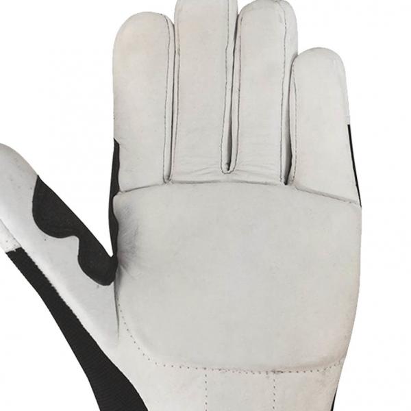 Quality Breathable Spandex EN388 Anti Vibration Cut Resistant Gloves With Pad for sale