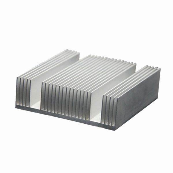 Quality Mill Finish 6063 Aluminum Heatsink Radiator Circuit Board Cooler Standard Extrusion Profiles for sale