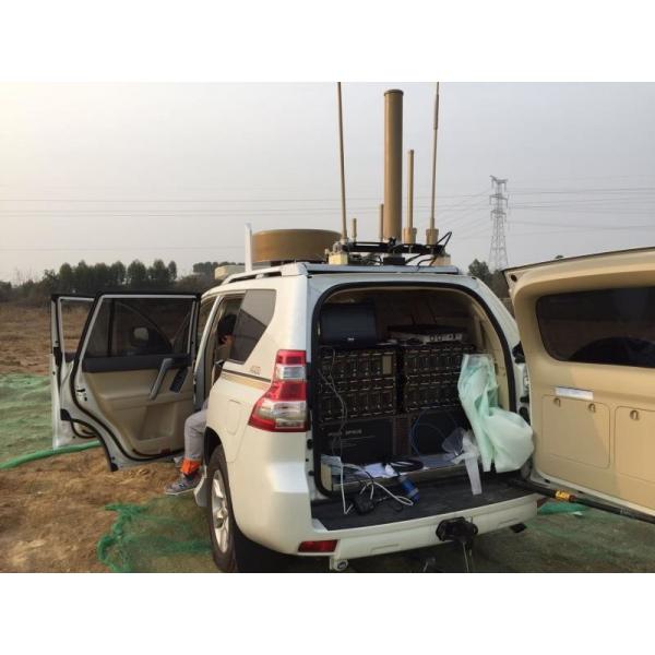 Quality 20-6000 Mhz Bomb Remote Control Blocker , Long Range RCIED Vehicle Signal Jammer for sale