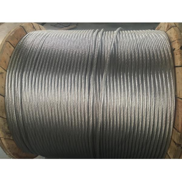Quality 5/8 Inch 19x3.18mm Galvanized Steel Wire Strand For Optical Steel Cable for sale
