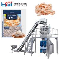 Quality Automatic Multihead Weigher Packing Machine For Sea Food Roasted Shrimp Fish for sale