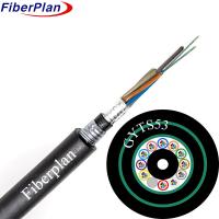 China High Quality GYTS53 Singlemode Outdoor Underground Armored Fiber Optic Cable for sale