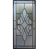 Quality 6MM Double Glazed Stained Leaded Glass CAD Drawings Windows 2M for sale