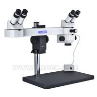 China Dual Viewing Stereo Optical Microscope A27.6701 With Led Ring Light Source factory