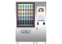 China ODM OEM Vegetable Fruit Salad Food Vending Machine With Elevator / Cooler factory