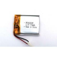 China Pendant Pager Lithium Polymer Battery 110mAh Size 302025P With KC CE UL CB ROHS Approval factory