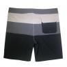 China Plain Surf Custom Beach Shorts , Drawstring Beach Shorts Drying Splash Proof factory