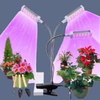 Quality Energy Efficient 3 Head LED Clip Grow Light 72Watt 3h 6h 12h Timing for sale
