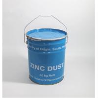 Quality UN Rated 5 Gallon Metal Pails For Inks With Lever Lock Ring Lid for sale