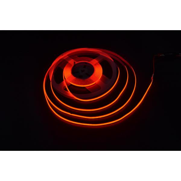 Quality HOYOL Red COB Led Strip 320 LEDs/M IP20 Flexible 24V Low Voltage Light Strip For DJ Bar for sale