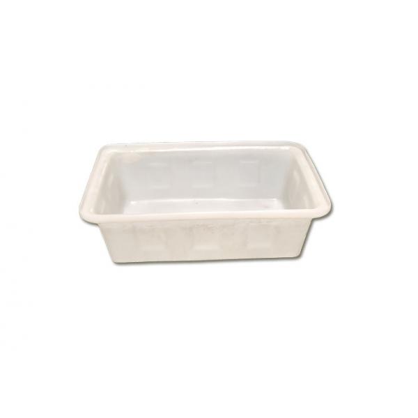 Quality Roto Industrial Grade Heavy Duty Plastic Square Meat Tubs Fish Bin Drip Tray For Freezing for sale