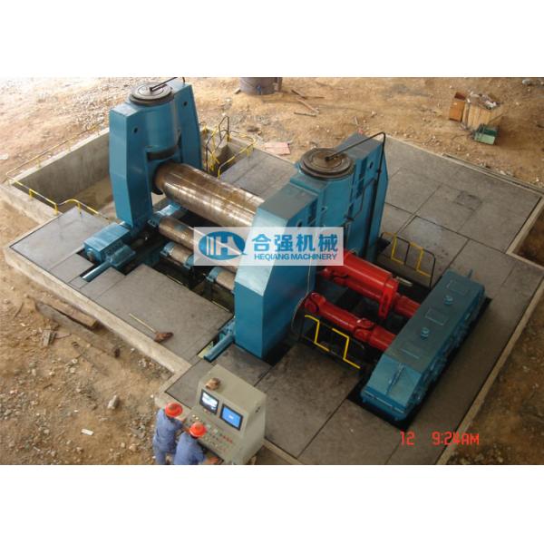 Quality Level Down Type NC Control 3 Roller Plate Bending Machine for sale