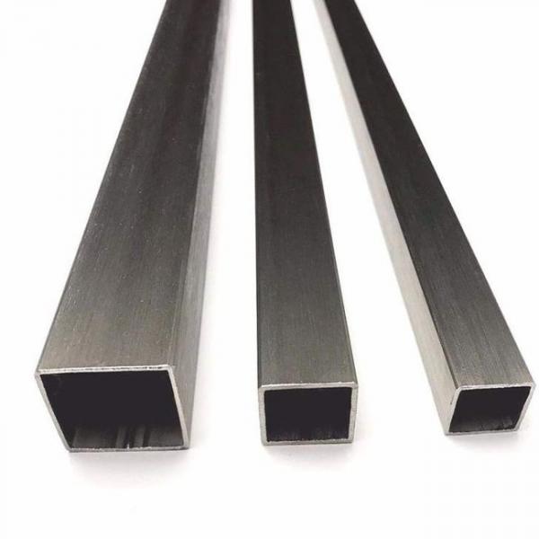 Quality 1/2 Inch 1 Inch Black Anodised Aluminium Square Tube Powder Coated Hollow 6x6 for sale