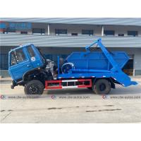 China Dongfeng 170HP 8m3 Carbon Steel Skip Loader Garbage Truck factory