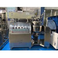China SUS316L Face Cream Vacuum Homogenizing Emulsifier Ointment Mixing Tank Body Lotion Making Machine factory