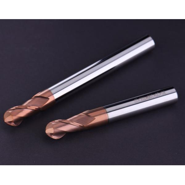 Quality Hot Sale High Quality Solid 2 Flutes Ball Nose Carbide Insert End Mill for sale
