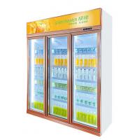 China Beer Milk Beverage Wine Liquor Drink Chiller Cooler Supermarket Refrigerator factory