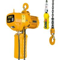 China OEM Lightweight 0.5 Ton 1 Ton Mini Electric Chain Hoist For Warehouse factory
