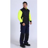 China 300D Oxford Multi Function Cold Weather Workwear 7 In 1 Hi Vis winter Softshell Jacket for sale