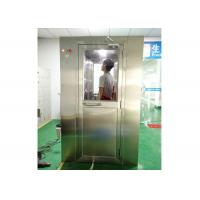 China Customized Air Flow Stainless Steel Air Shower With Microcomputer Control factory