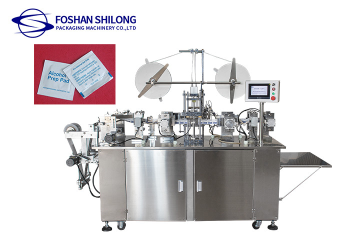 China Non Woven Fabric Medical Alcohol Swab Making Machine 700mm Roll factory