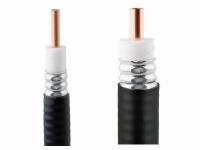 China Radiating Cable 1-5/8 Inches , Coupling Leaky Cable For Metro Stations Wireless Alarming System factory